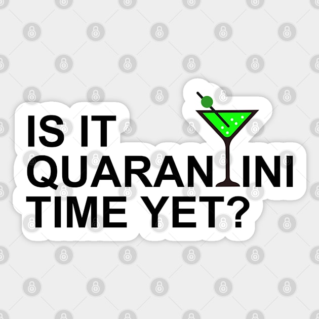 Quarantini Time Sticker by Bear in a Puddle